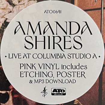 LP Amanda Shires: Live At Columbia Studio A CLR