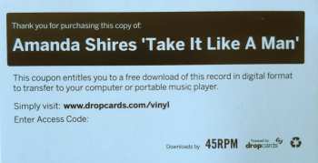 LP Amanda Shires: Take It Like A Man CLR