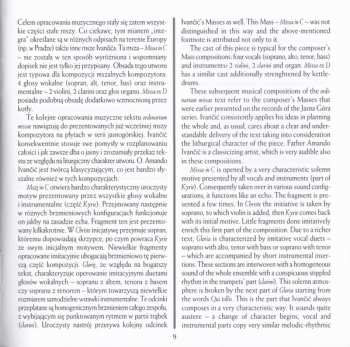 CD La Tempesta: Missa In C, Missa Ex D