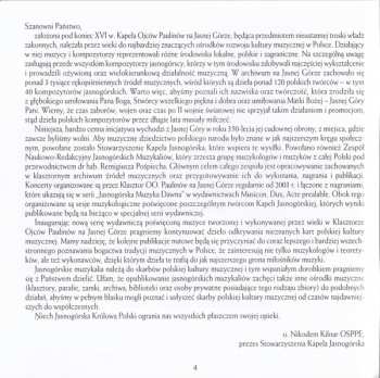 CD La Tempesta: Missa In C, Missa Ex D