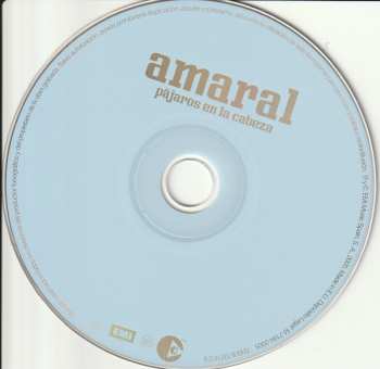 LP Amaral: Pajaros En La Cabeza - Marbled Blue Vinyl