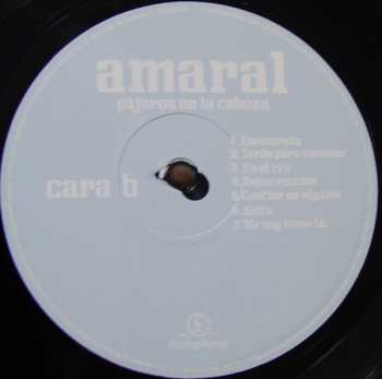 LP/CD Amaral: Pájaros En La Cabeza