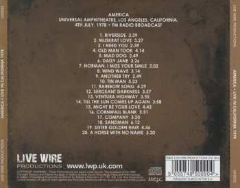 CD America: Live In Los Angeles 1978