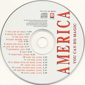 CD America: You Can Do Magic