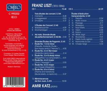 2CD Amir Katz: Hommage A Liszt