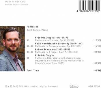 CD Amit Yahav: Fantasies