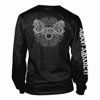 Merce Amon Amarth: Tričko S Dlouhým Rukávem Grey Skull (black) S