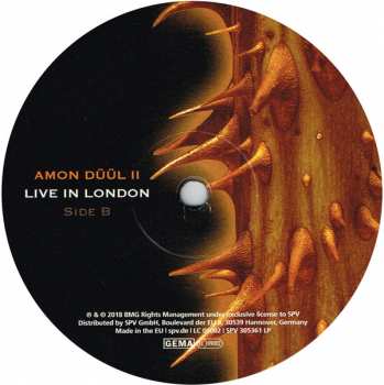 LP Amon Düül II:  Live In London