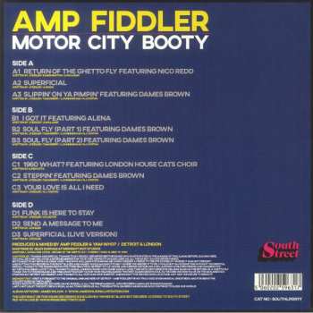 2LP Amp Fiddler: Motor City Booty CLR | LTD