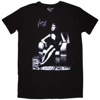 Merce Amy Winehouse: Amy Winehouse Ladies T-shirt Dress: Chair (black) (small) S