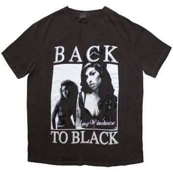 Merch Amy Winehouse: Maglietta Back To Black