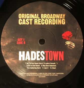 3LP/Set di cofanetti Anaïs Mitchell: Hadestown (Original Broadway Cast Recording) LTD