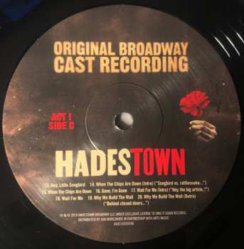 3LP/Set di cofanetti Anaïs Mitchell: Hadestown (Original Broadway Cast Recording) LTD