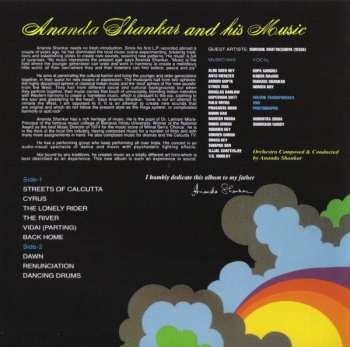 CD Ananda Shankar: Ananda Shankar And His Music