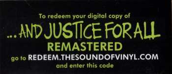 2LP Metallica: ...And Justice For All