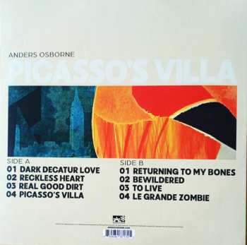 LP Anders Osborne: Picasso's Villa