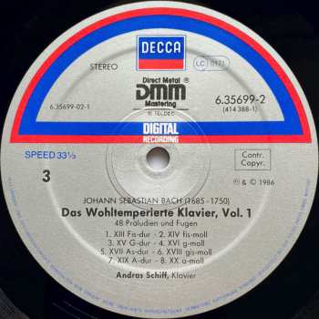 CD Johann Sebastian Bach: J.s. Bach: Das Wohltemperierte Clavier