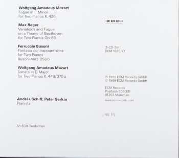 2CD Wolfgang Amadeus Mozart: Music For Two Pianos