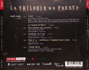 CD André Hamel: La Trilogie Du Presto