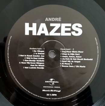 2LP André Hazes: Hazes