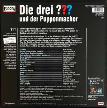 5LP/Set di cofanetti André Marx: Die Drei ??? 225 - Und Der Puppenmacher CLR | LTD