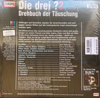 2LP André Minninger: Die Drei ??? 229 - Drehbuch der Täuschung