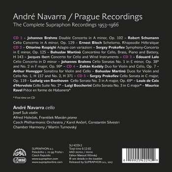 5CD/Set di cofanetti André Navarra: Prague Recordings