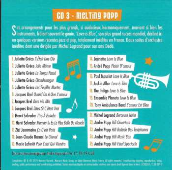 6CD/Set di cofanetti André Popp: La Musique M'Aime (Œuvres Choisies)