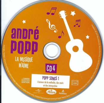 6CD/Set di cofanetti André Popp: La Musique M'Aime (Œuvres Choisies)