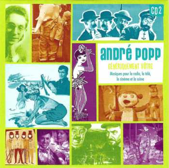 6CD/Set di cofanetti André Popp: La Musique M'Aime (Œuvres Choisies)