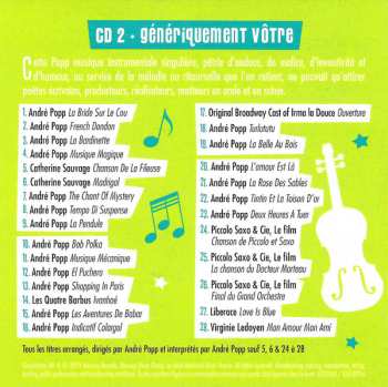 6CD/Set di cofanetti André Popp: La Musique M'Aime (Œuvres Choisies)