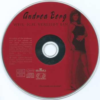 CD Andrea Berg: Weil Ich Verliebt Bin