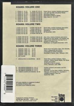 3CD/Set di cofanetti Andrea Centazzo: Koans (The Ultimate Percussion Collection)