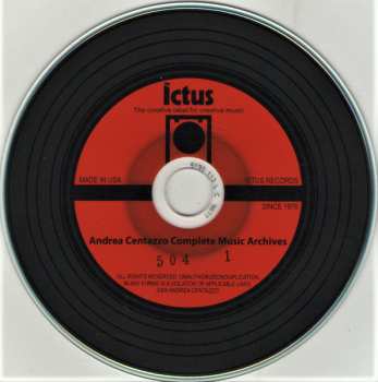 3CD/Set di cofanetti Andrea Centazzo: Koans (The Ultimate Percussion Collection)