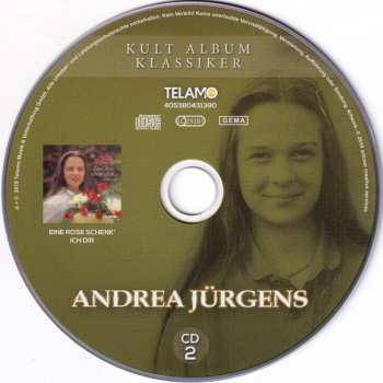 5CD/Set di cofanetti Andrea Jürgens: Kult Album Klassiker