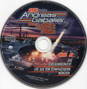 2CD/Set di cofanetti Andreas Gabalier: Best Of Volks-Rock’n’Roller – Das Jubiläumskonzert Live Aus Dem Olympiastadion In München DIGI