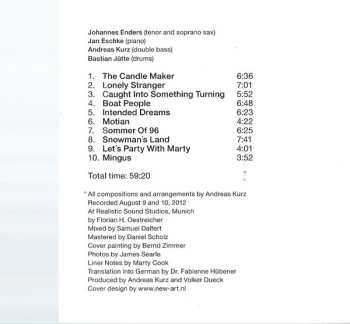 CD Andreas Kurz Quartet: Caught Into Something Turning