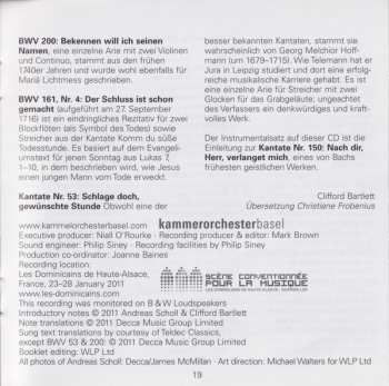 CD Johann Sebastian Bach: Cantatas