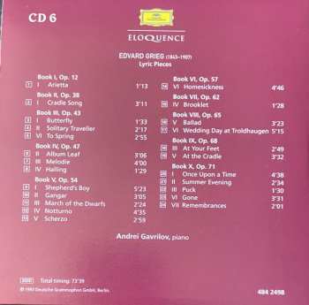 10CD/Set di cofanetti Andrei Gavrilov: Complete Recordings On Deutsche Grammophon