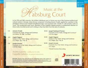 CD Cappella Gabetta: Music At The Habsburg Court