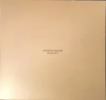 Andrew Bayer: Duality