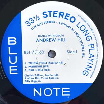 LP Andrew Hill: Dance With Death