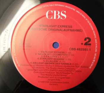 LP Andrew Lloyd Webber: Starlight Express - Deutsche Originalaufnahme