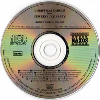 CD Andrew Sackett: Christmas Carols From Tewkesbury Abbey