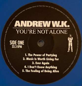 2LP Andrew W.K.: You're Not Alone