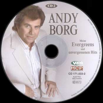 2CD Andy Borg: Meine Evergreens Und Unvergessenen Hits (Neu Aufgenommen)