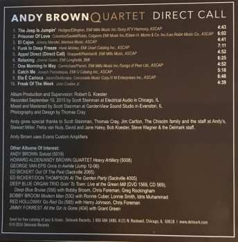 CD Andy Brown: Direct Call