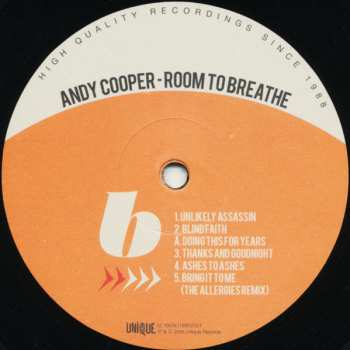 LP Andy Cooper: Room To Breathe (The Free LP)