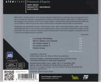 CD Andy Emler Mega Octet: Présences D'Esprits