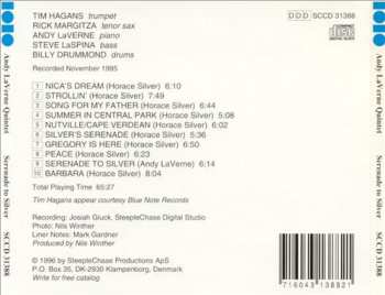 CD Andy LaVerne Quintet: Serenade To Silver